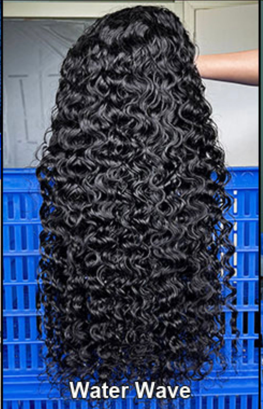 Luxevia Water Wave Lace Wig (HD & Transparent | 100% Raw Human Hair)