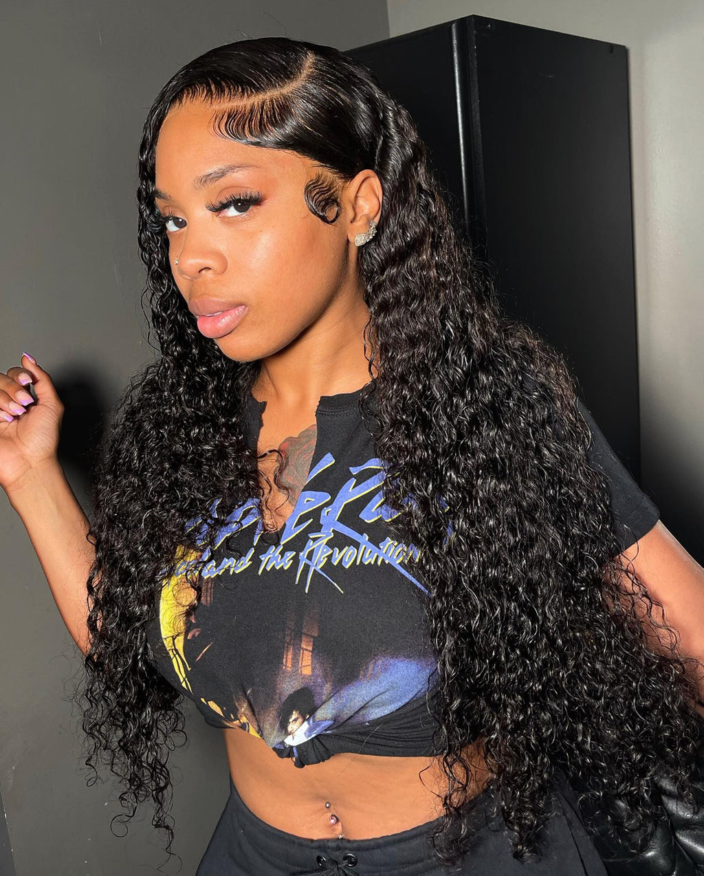 Luxevia Water Wave Lace Wig (HD & Transparent | 100% Raw Human Hair)