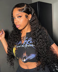 Luxevia Water Wave Lace Wig (HD & Transparent | 100% Raw Human Hair)