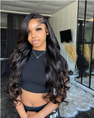 Luxevia Body Wave Lace Wig (HD & Transparent | 100% Raw Human Hair)