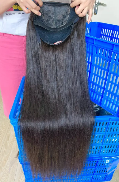 Luxevia Straight Lace Wig (HD & Transparent | 100% Raw Human Hair)